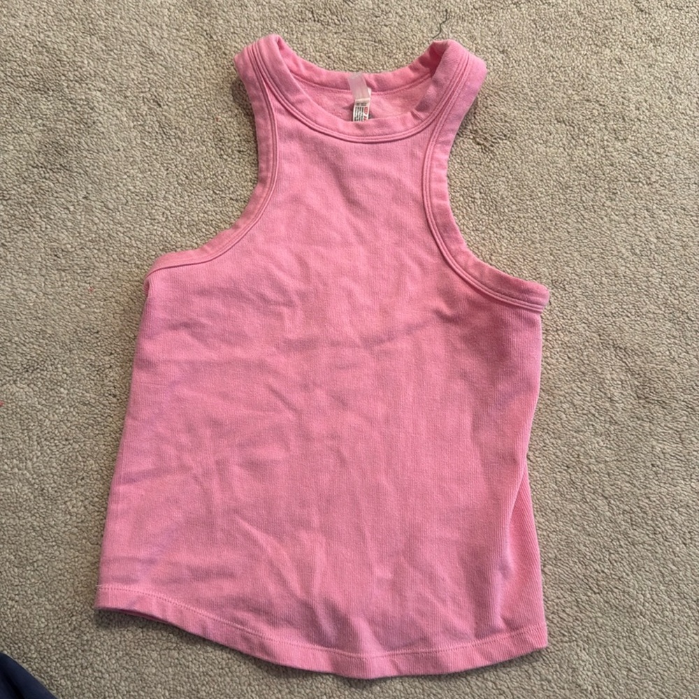 Pink Free people tank top